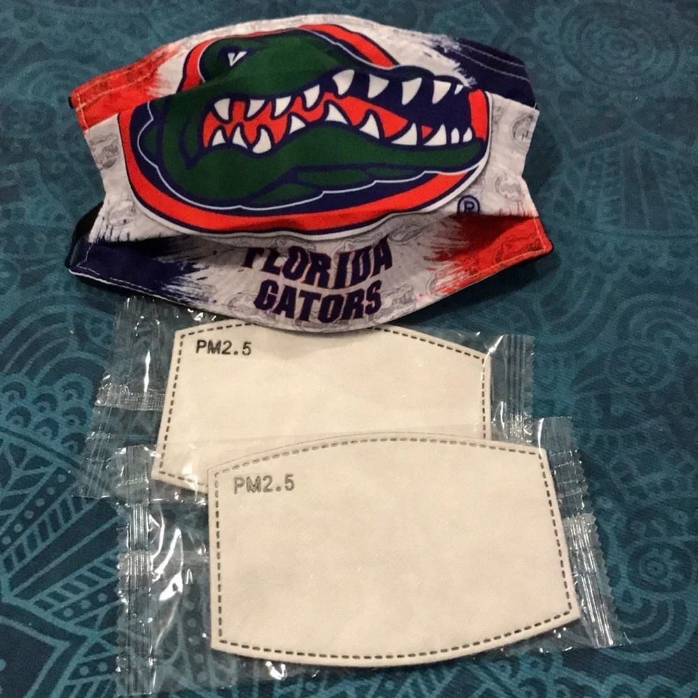 New FL Gators face mask with filters
